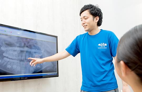 写真やアニメーションを使った
わかりやすくて丁寧な説明