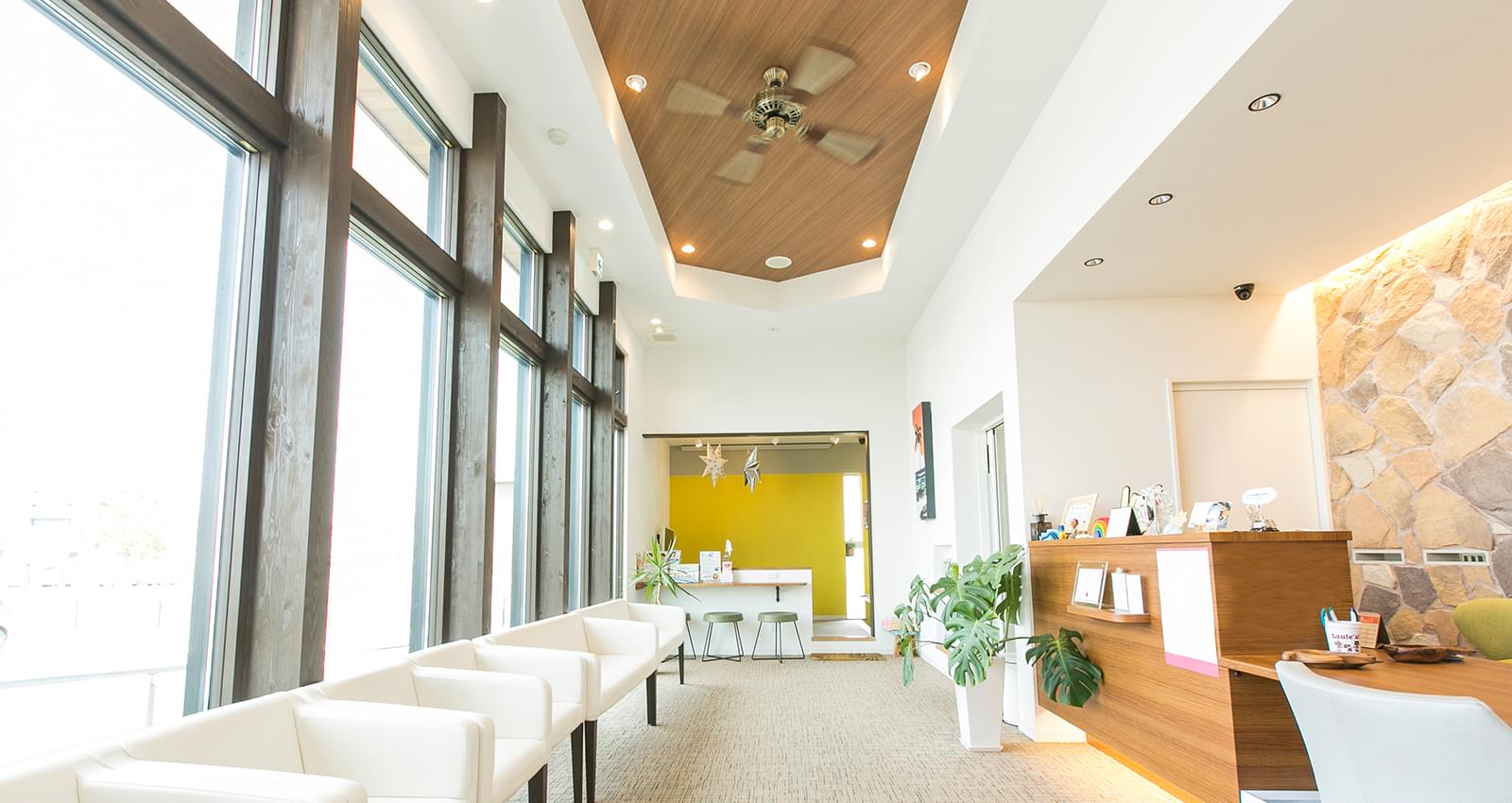 きれいな歯と歯並びで Leaな人生を leaとはハワイ語で「喜び・楽しみ・幸せ」を意味します